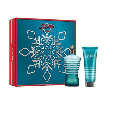 Jean Paul Gaultier Le Male Eau De Toilette 125ml + Le Gel Douche 75ml Gift Set - Cosmetics Fragrance Direct-22079028