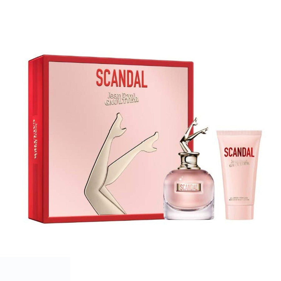 Jean Paul Gaultier Scandal 50ml Eau De Parfum + 75ml Body Lotion Set - Cosmetics Fragrance Direct-52929588