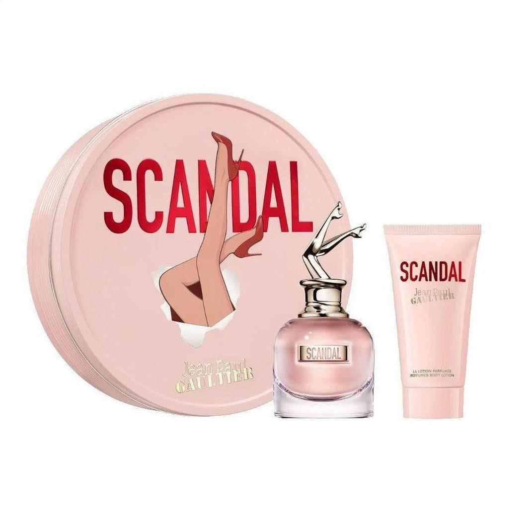 Jean Paul Gaultier Scandal Eau de Parfum 80ml +75ml Body Lotion Gift Set