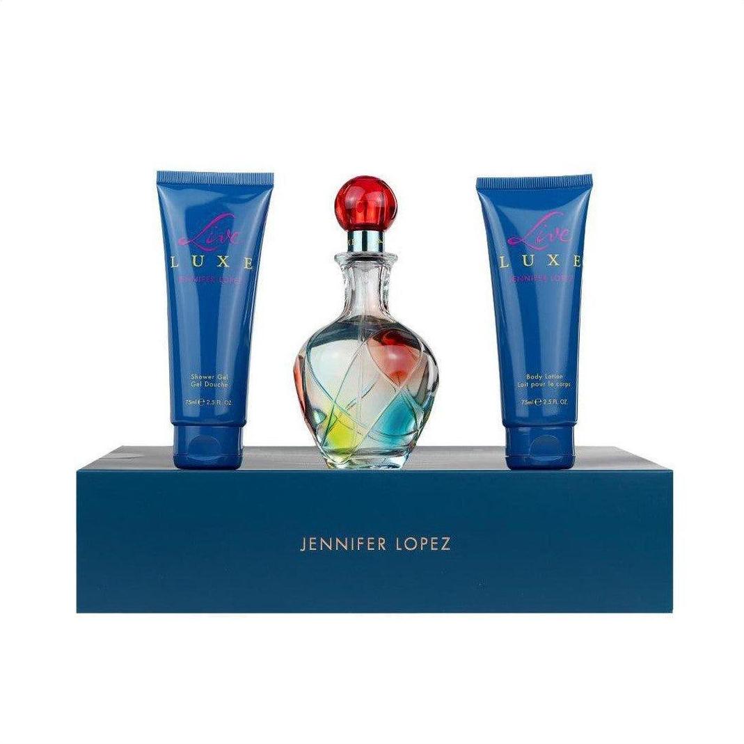 Jennifer Lopez Live Luxe Eau De Parfum 100ml 3 Piece Giftset - Cosmetics Fragrance Direct-77918260