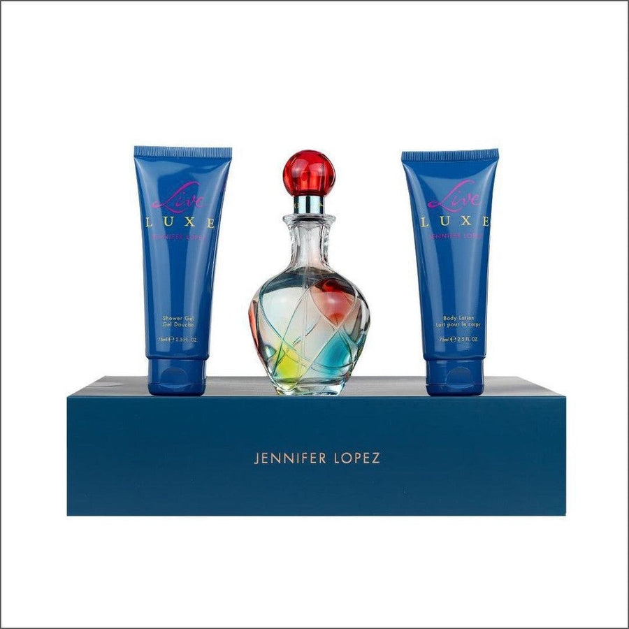Jennifer Lopez Live Luxe Eau De Parfum 100ml 3 Piece Giftset - Cosmetics Fragrance Direct-77918260