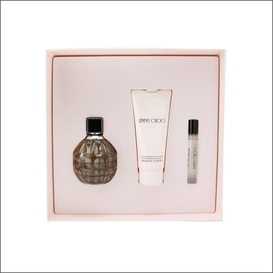 Jimmy Choo Eau De Parfum 100ml Giftset Christmas 2022 - Cosmetics Fragrance Direct-3386460130813