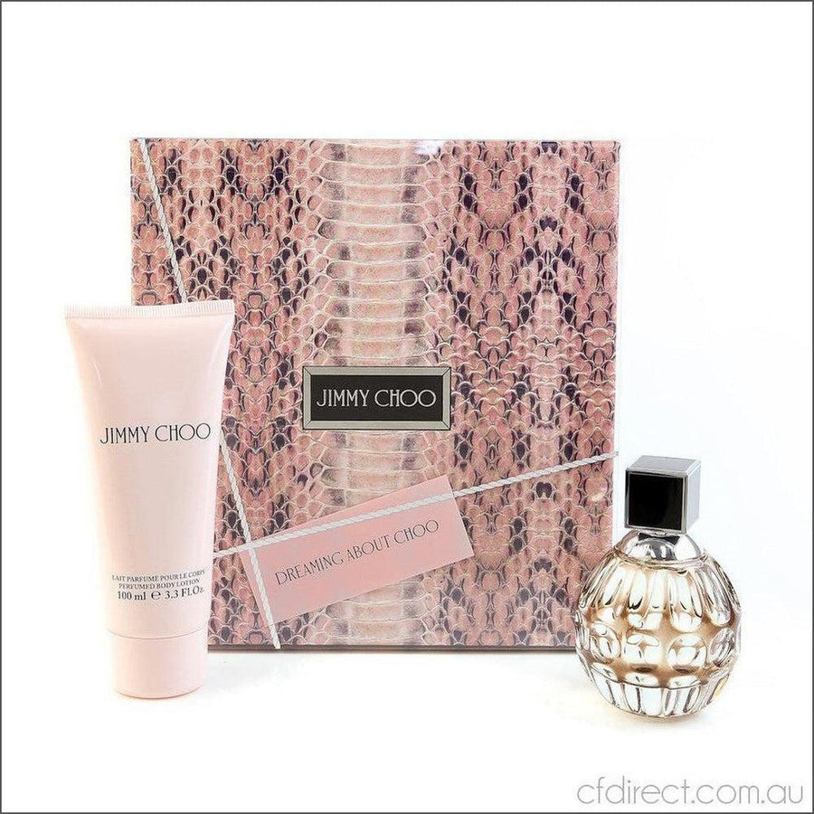 Jimmy Choo Eau de Parfum 60ml Gift Set - Cosmetics Fragrance Direct-3.38646E+12