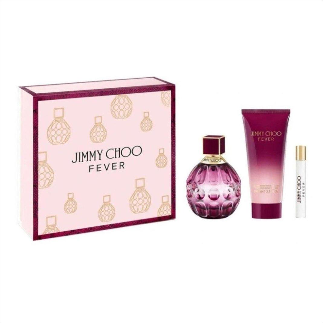 Jimmy Choo Fever Eau De Parfum 100ml Giftset Christmas 2022 - Cosmetics Fragrance Direct-3386460130820