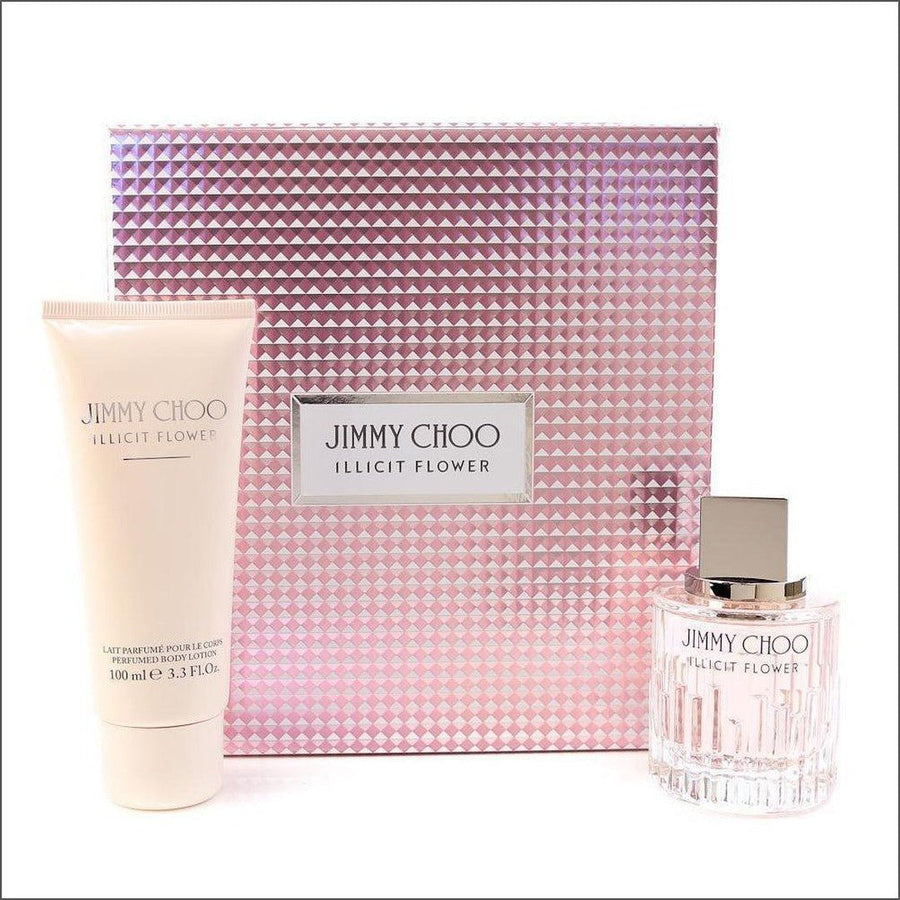 Jimmy Choo Illicit Flower Eau de Toilette 60ml Gift Set - Cosmetics Fragrance Direct-78000692