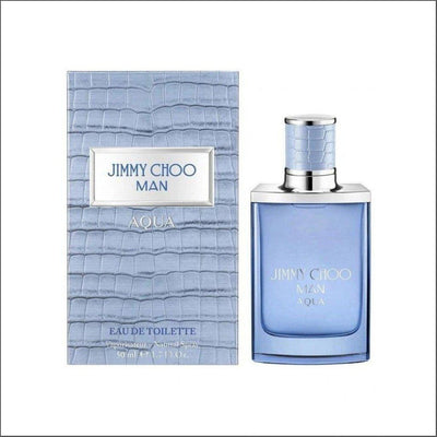 Jimmy Choo Man Aqua Eau De Toilette 50ml - Cosmetics Fragrance Direct-3386460129831