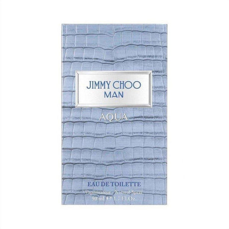Jimmy Choo Man Aqua Eau De Toilette 50ml - Cosmetics Fragrance Direct-3386460129831
