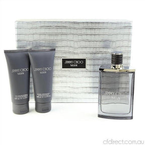 Jimmy Choo Man Eau de Toilette 100ml Gift Set - Cosmetics Fragrance Direct-3.38646E+12