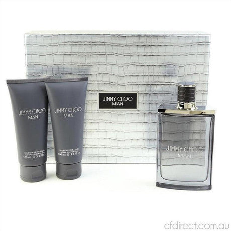 Jimmy Choo Man Eau de Toilette 100ml Gift Set - Cosmetics Fragrance Direct-3.38646E+12