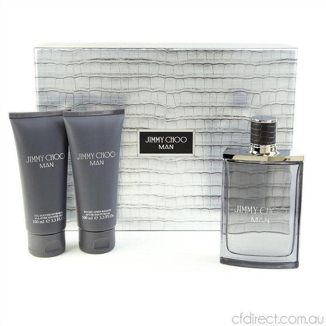 Jimmy Choo Man Eau de Toilette 100ml Gift Set - Cosmetics Fragrance Direct-3.38646E+12