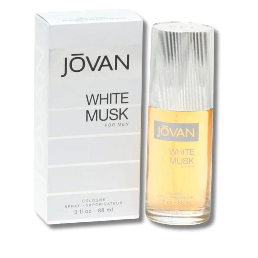 Jovan White Musk for Men Eau de Cologne 88ml - Cosmetics Fragrance Direct-035017008145