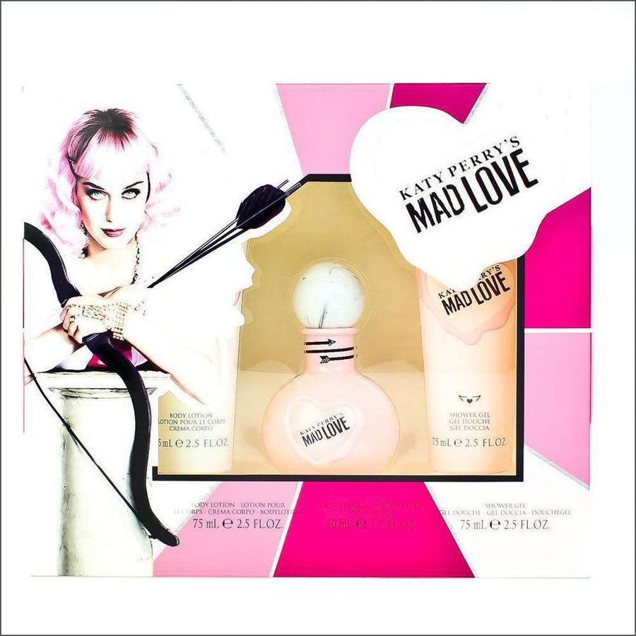 Katy Perry Mad Love Eau de Parfum 50ml Gift Set - Cosmetics Fragrance Direct-3.61423E+12