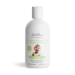Kids Bliss Baby Bath & Shampoo 2in1 Aloe Vera 252ml - Cosmetics Fragrance Direct-9349261001274