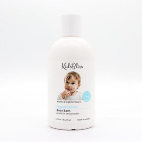 Kids Bliss Fragrance Free Baby Bath For Sensitive Skin 252ml - Cosmetics Fragrance Direct-9349261001243