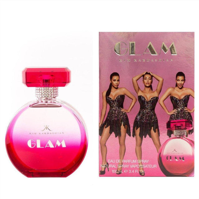 Kim Kardashian Glam Eau de Parfum 100ml - Cosmetics Fragrance Direct-049398968257