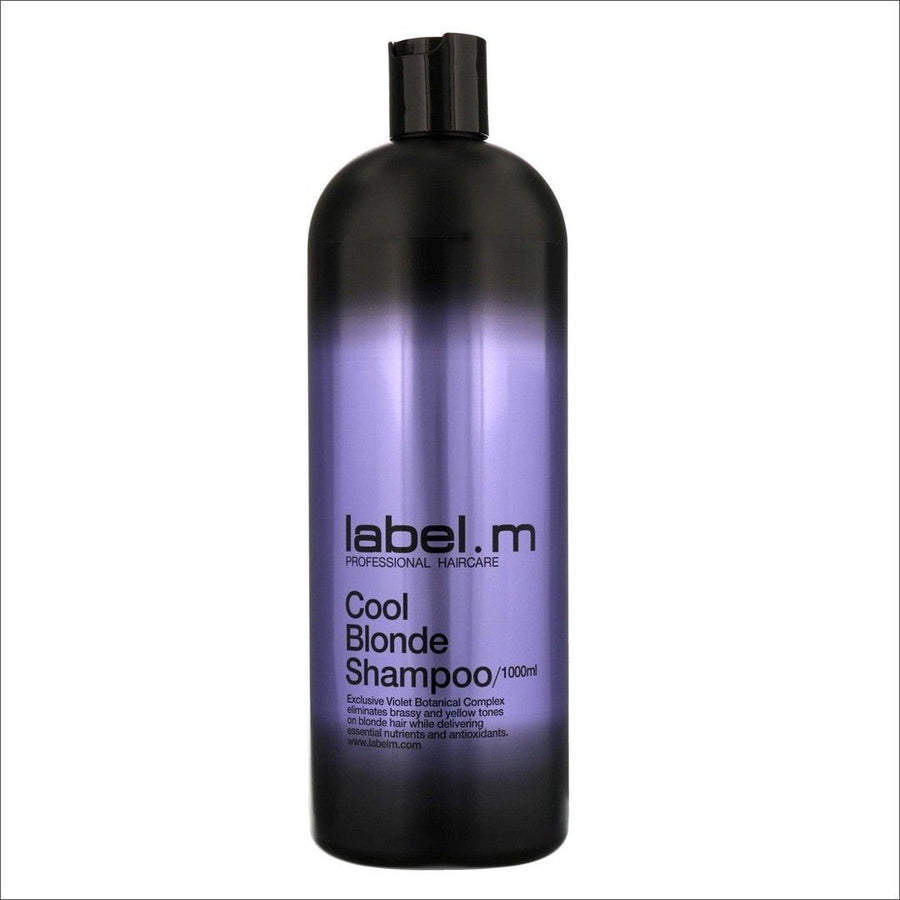 Label M Cool Blonde Shampoo 1000ml - Cosmetics Fragrance Direct-5056043214534