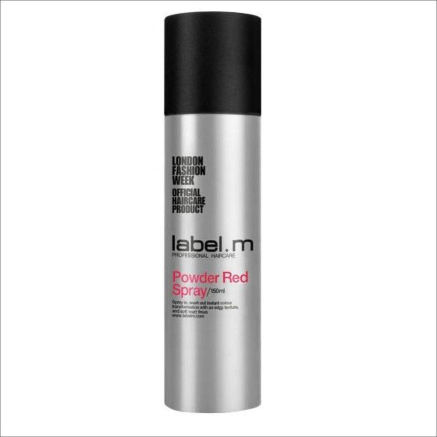 Label M Powder Red Instant Colour Spray 150ml - Cosmetics Fragrance Direct-5060059575602