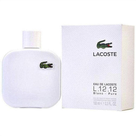 Lacoste Eau De Lacoste L.12.12 Blanc Eau de Toilette 100ml - Cosmetics Fragrance Direct-737052413174