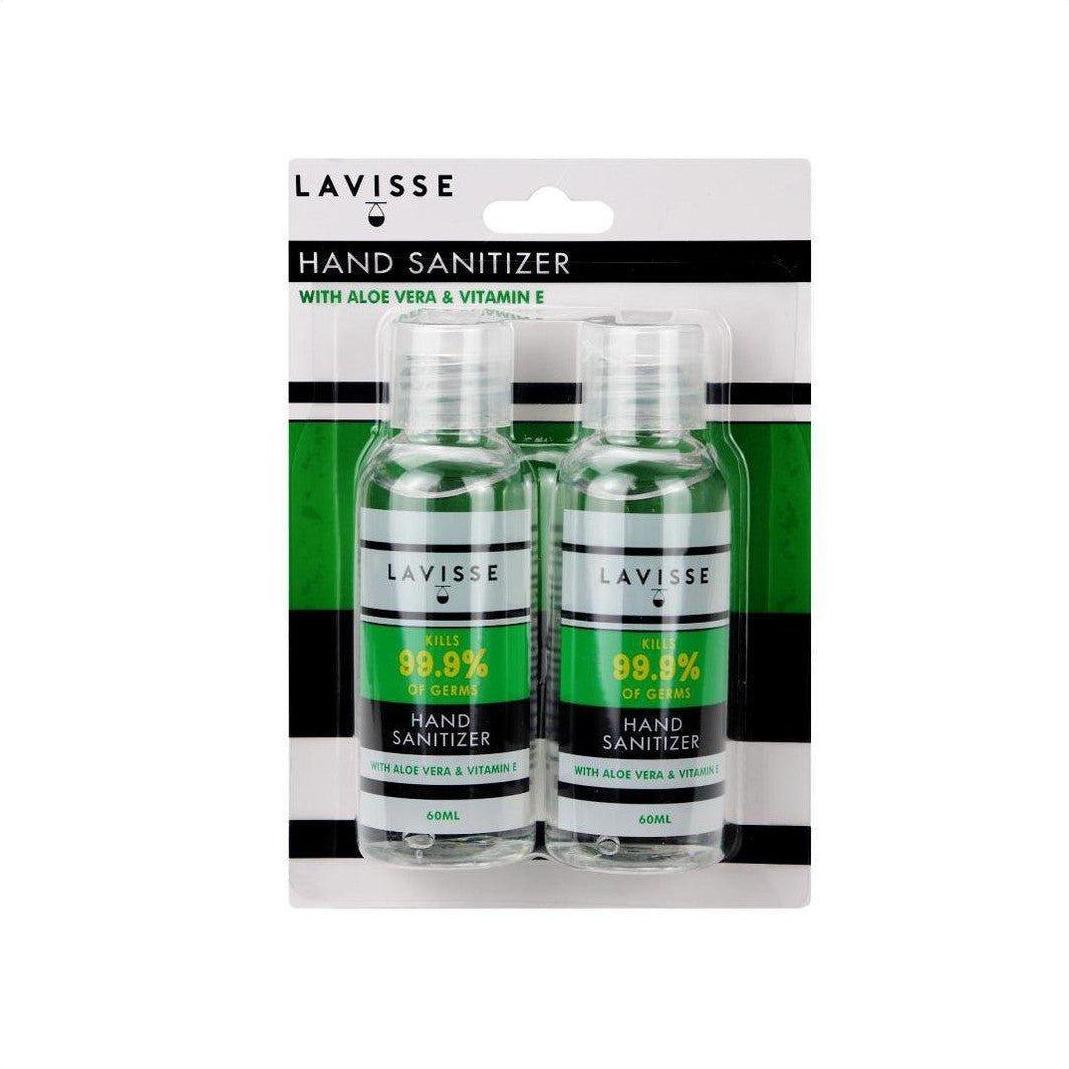 Lavisse 60ml Twin Hand Sanitizer With Aloe Vera & Vitamin E