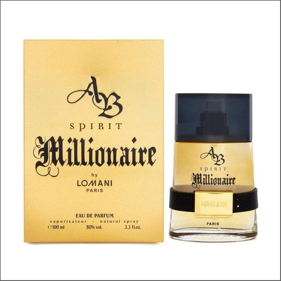 Lomani AB Spirit Millionaire For Him Eau De Parfum 100ml - Cosmetics Fragrance Direct-3610400035839
