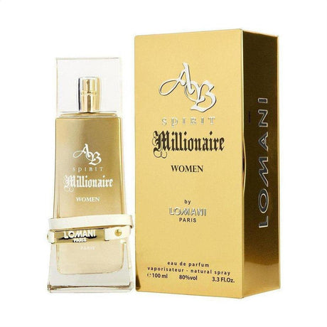 Lomani AB Spirit Millionaire Women Eau De Parfum 100ml - Cosmetics Fragrance Direct-3610400000813