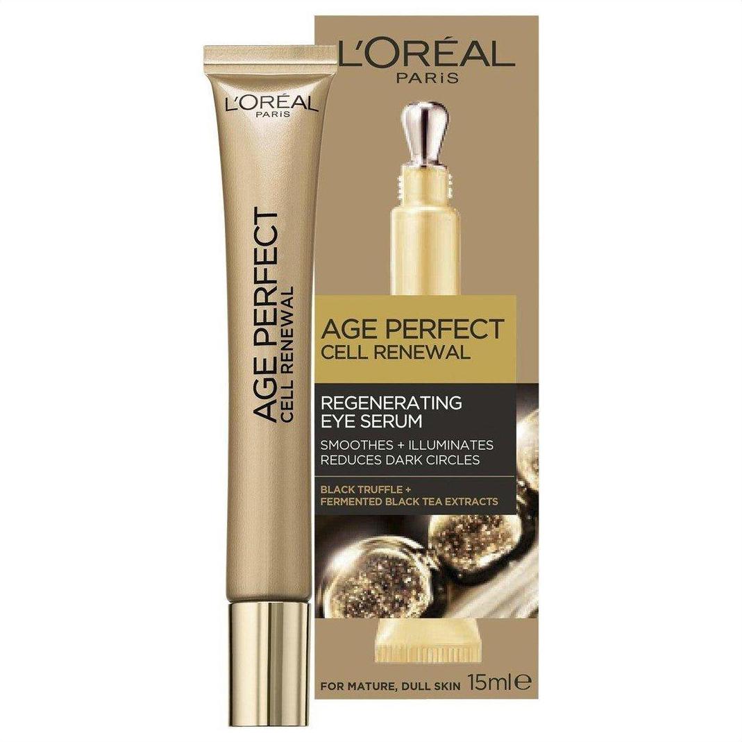 L'Oreal Age Perfect Cell Renewal Eye Serum 15ml - Cosmetics Fragrance Direct-3600523364718