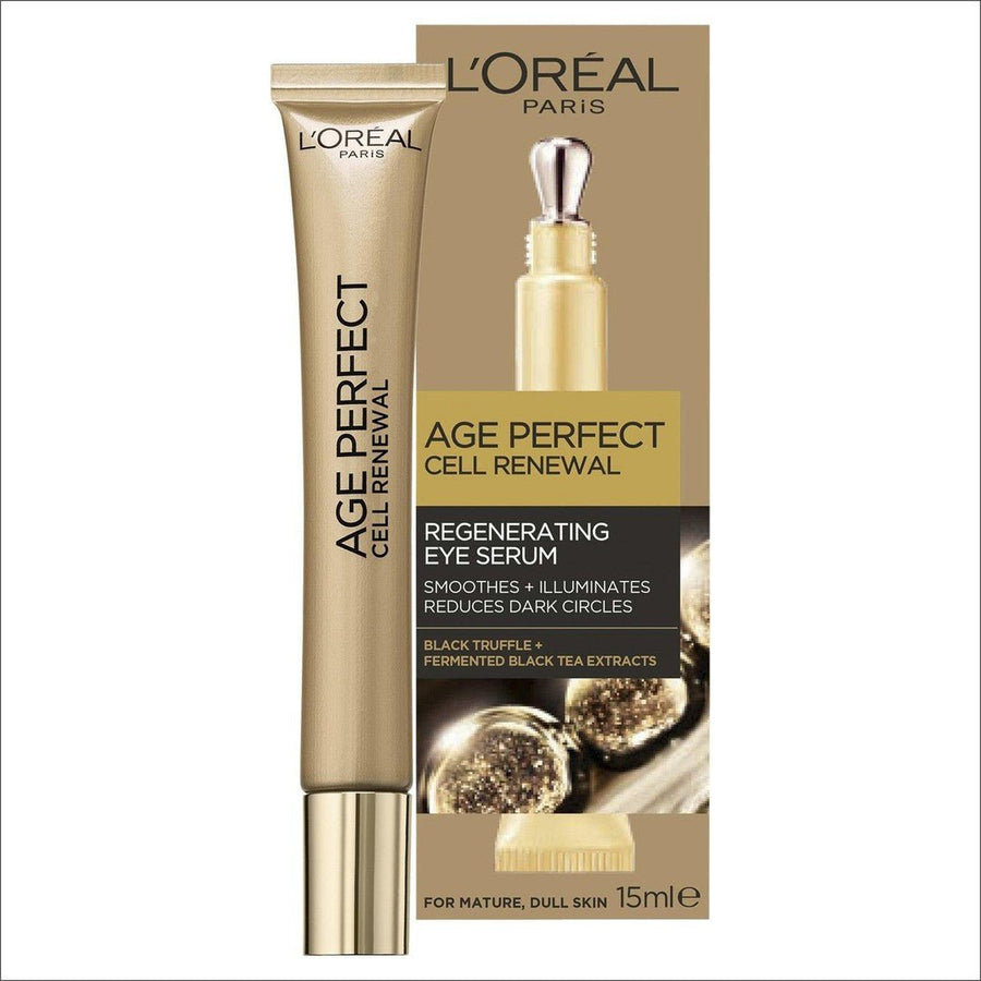 L'Oreal Age Perfect Cell Renewal Eye Serum 15ml - Cosmetics Fragrance Direct-3600523364718
