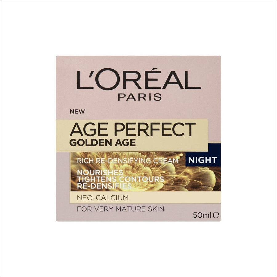 L'Oreal Age Perfect Golden Age Night Cream - Cosmetics Fragrance Direct-3600523242610