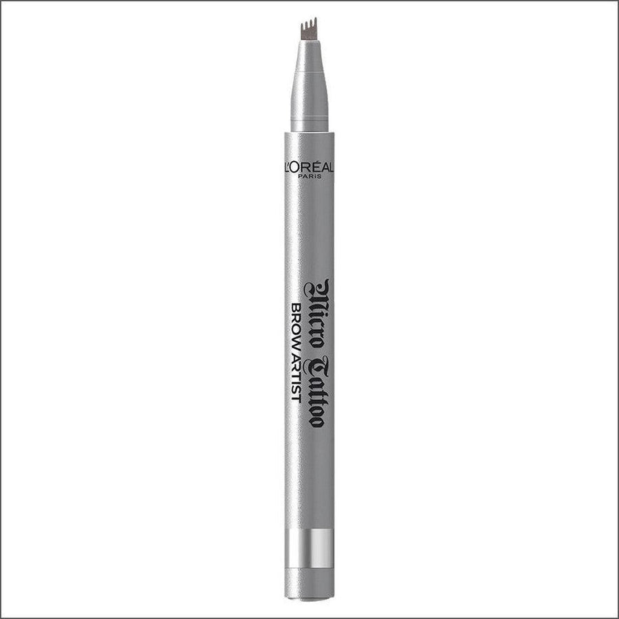 L'Oréal Brow Artist Micro Tattoo Eyebrow Definer - 107 Cool Brown - Cosmetics Fragrance Direct-3600523527182