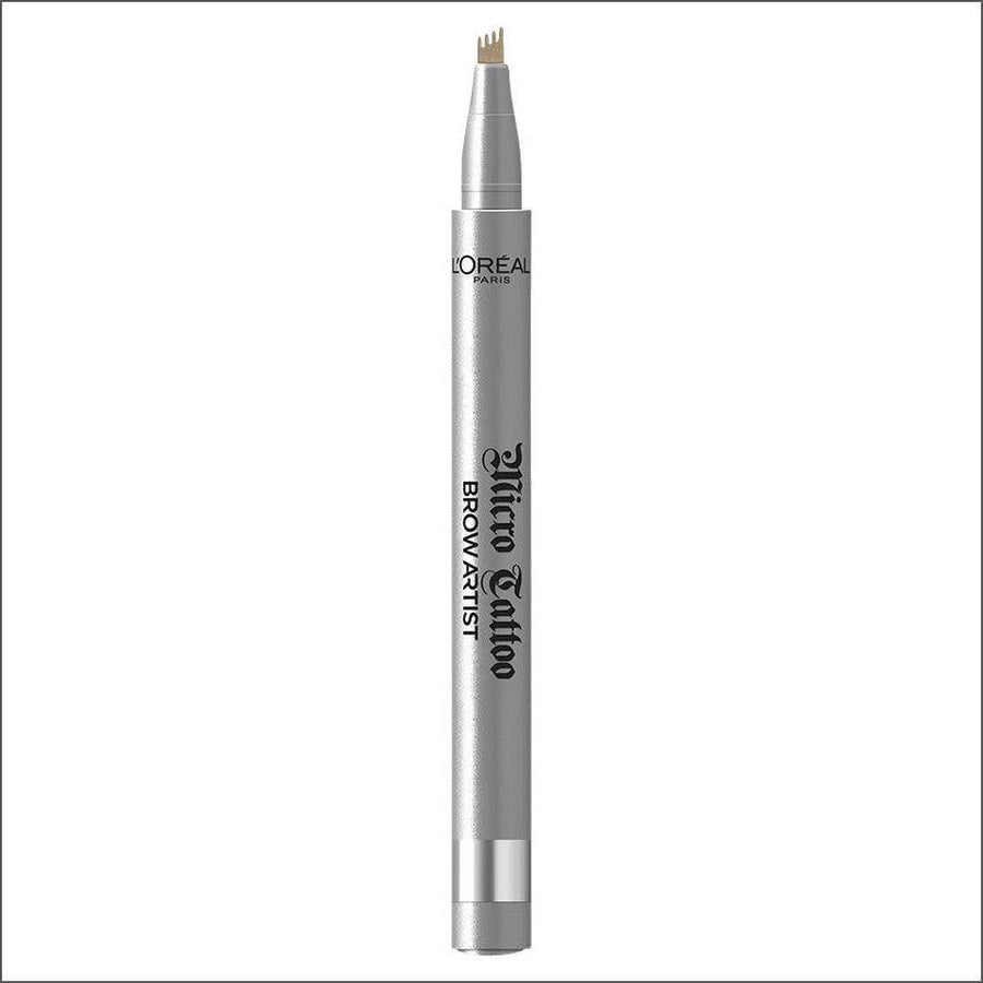L'Oréal Brow Artist Micro Tattoo Unbelievabrow 101 Blonde - Cosmetics Fragrance Direct-3600523938957