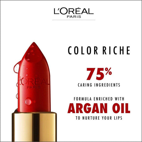 L'Oréal Color Riche Lipstick - 214 Violet Saturne - Cosmetics Fragrance Direct-3054080055778