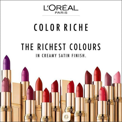 L'Oréal Color Riche Lipstick -226 Rose Glace - Cosmetics Fragrance Direct-3054080055815