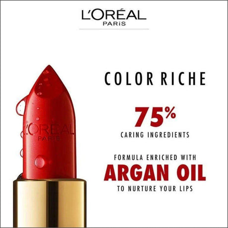 L'Oréal Color Riche Lipstick - 373 Magnetic Coral - Cosmetics Fragrance Direct-3600521966365