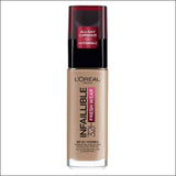 L'Oréal Infaillible 32hr Fresh Wear Foundation - 225 Beige Sand - Cosmetics Fragrance Direct-