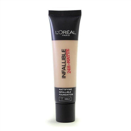 L'Oréal Infallible Matte Foundation - 11 Vanilla - Cosmetics Fragrance Direct-3600522875321