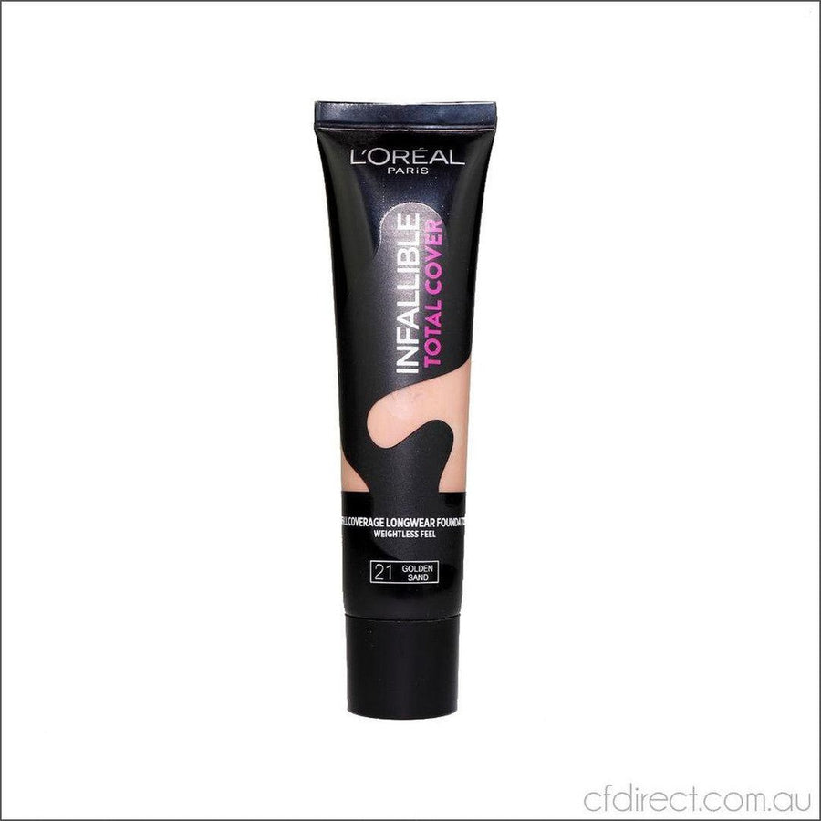 L'Oréal Infallible Total Cover Foundation - 12 Natural Rose - Cosmetics Fragrance Direct-3600523339099