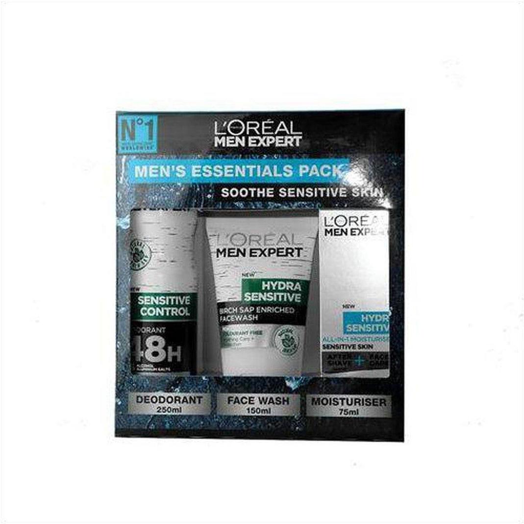 L'Oreal Men Expert Essential Pack - Sensitive Skin - Cosmetics Fragrance Direct-95174452