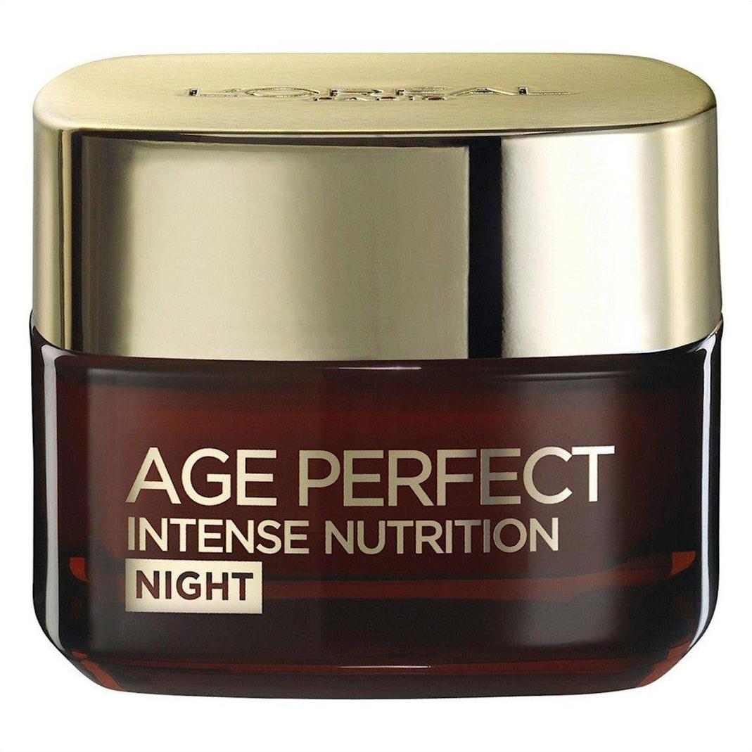 L'Oréal Paris Age Perfect Intense Nutrition Rich Repairing Night Cream - Cosmetics Fragrance Direct-3600521992111