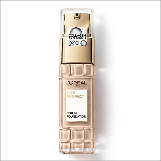 L'Oréal Paris Age Perfect Serum Foundation 160 Rose Beige - Cosmetics Fragrance Direct-30163621