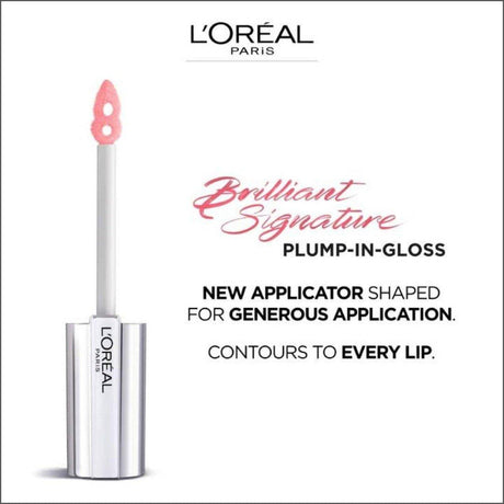 L'Oréal Paris Brilliant Signature Plumping Gloss - 402 I Soar - Cosmetics Fragrance Direct-3600523971312