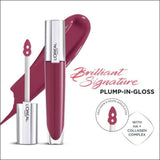 L'Oréal Paris Brilliant Signature Plumping Gloss - 416 I Raise - Cosmetics Fragrance Direct-3600523971381