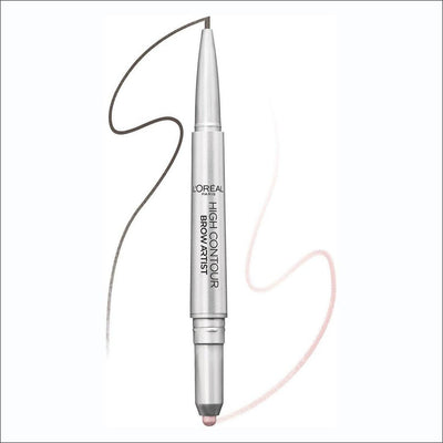 L'Oréal Paris Brow Artist Dual Ended Pencil - 107 Cool Brunette - Cosmetics Fragrance Direct-3600523601677