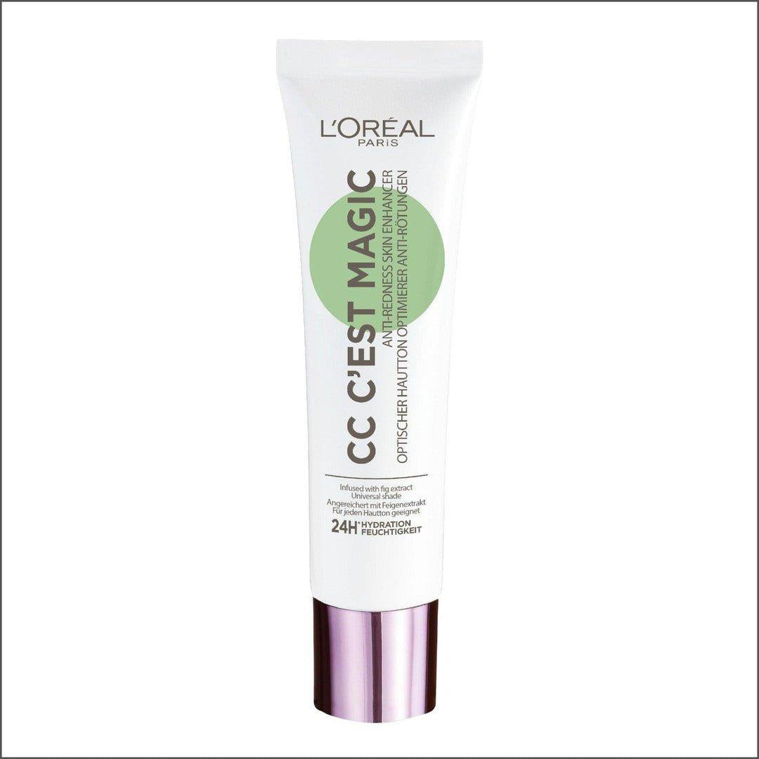 L'Oréal Paris CC C'est Magic Cream Anti Redness Skin Enhancer - Cosmetics Fragrance Direct-3600523752546