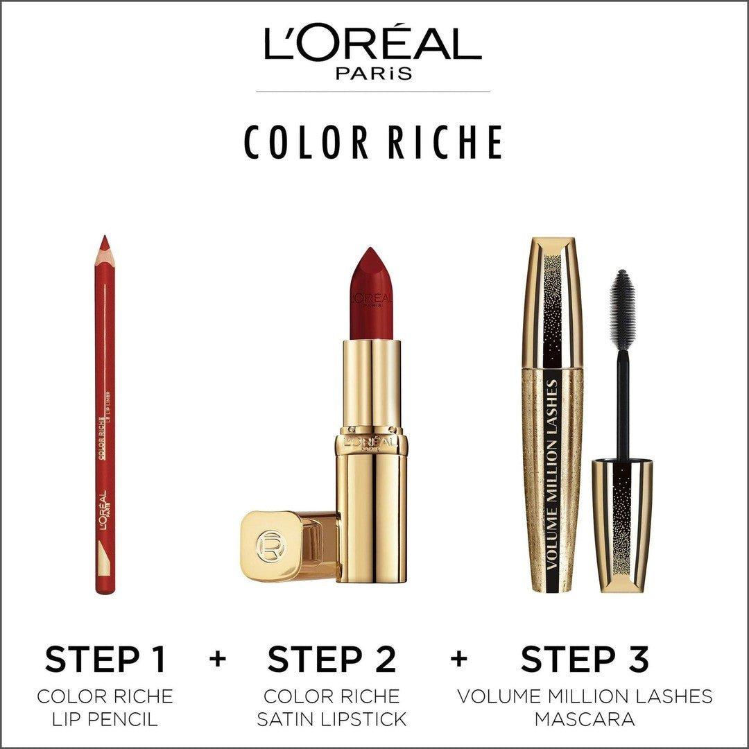 L'Oréal Paris Color Riche Classic Satin Nude Lipstick 173 Impertinent - Cosmetics Fragrance Direct-3600523957453