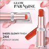 L'Oréal Paris Color Riche Glow Paradise Balm In Lipstick 244 Apricot Desire - Cosmetics Fragrance Direct-3600523687114
