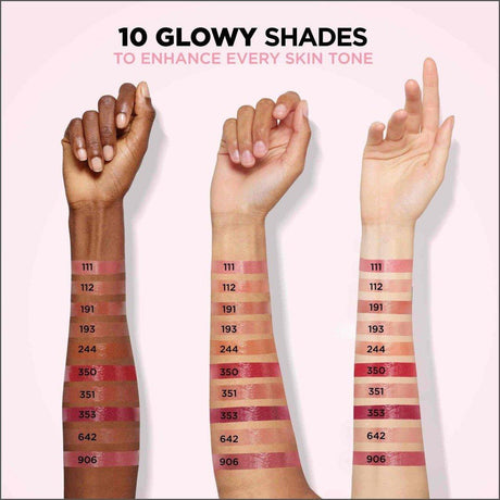 L'Oréal Paris Color Riche Glow Paradise Balm In Lipstick 906 Blush Fantasy - Cosmetics Fragrance Direct-