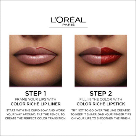 L'Oréal Paris Color Riche Lip Liner 126 Excusez-Moi - Cosmetics Fragrance Direct-3600523827800