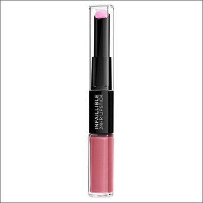 L'Oréal Paris Infaillible 2 Step 24hr Lipstick 213 Toujours Teaberry - Cosmetics Fragrance Direct-9344329170701