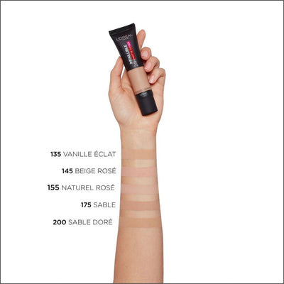 L'Oréal Paris Infaillible 24H Matte Cover 145 Rose Beige 30ml - Cosmetics Fragrance Direct-3600523784424