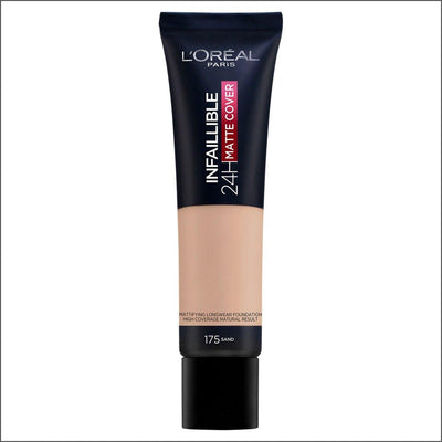 L'Oréal Paris Infaillible 24H Matte Cover 175 Sand 30ml - Cosmetics Fragrance Direct-3600523784448